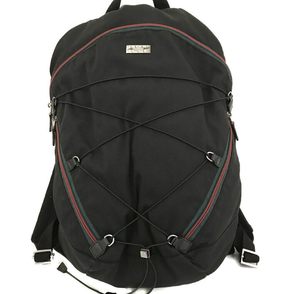 ❌SOLD❌ Authentic Gucci Sherry Line Web Nylon Backpack